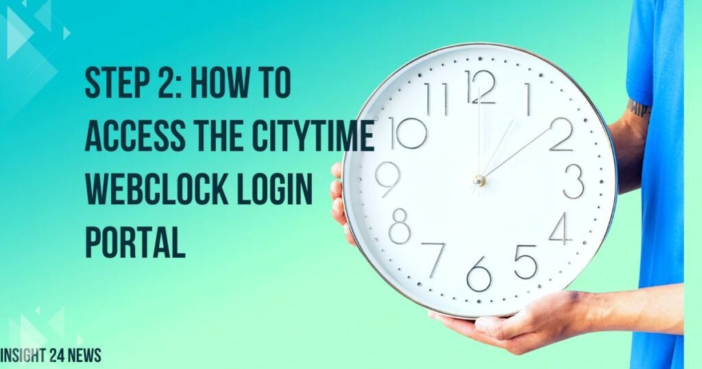 Citytime Webclock login