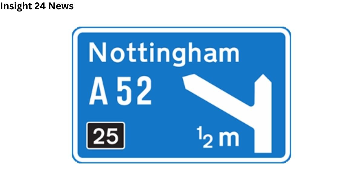 What does '25' mean on this motorway sign?